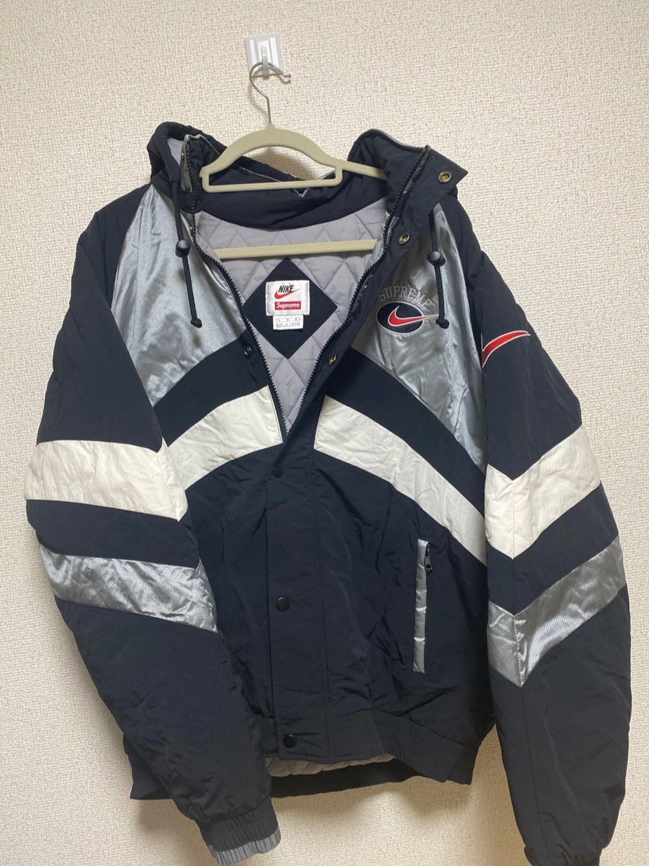 Supreme / Nike Hooded Sport Jacket "Silver"