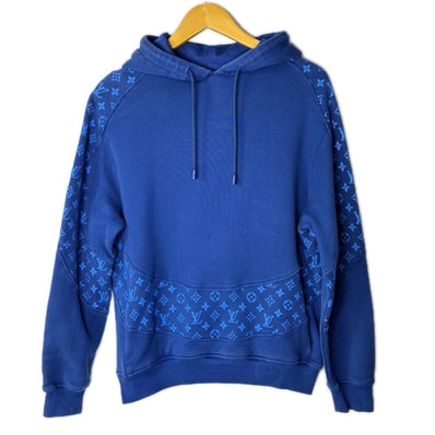LOUIS VUITTON ルイヴィトン パーカー RM222Q IHN HNY40W ブルー レディース SIZE S