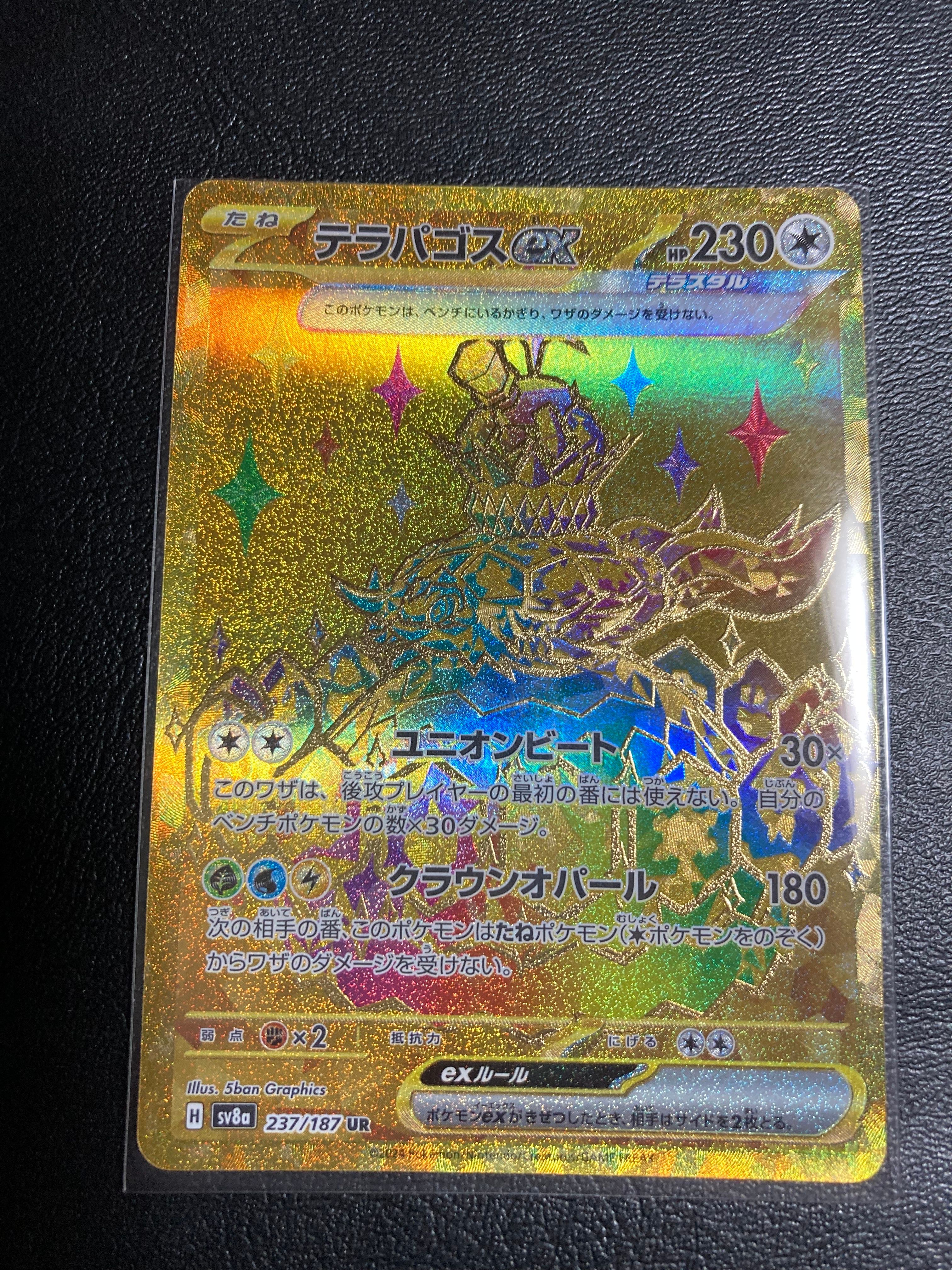 テラパゴスex UR [SV8a 237/187](ハイクラスパック「テラスタルフェスex」)