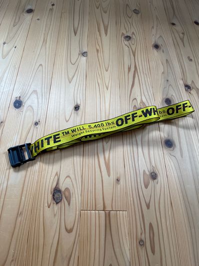OFF-WHITE INDUSTRIAL BELT
