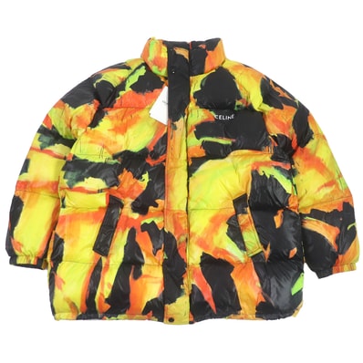 未使用品 セリーヌ
ジャケット オレンジ系マルチカラー メンズ 50 2W430487O