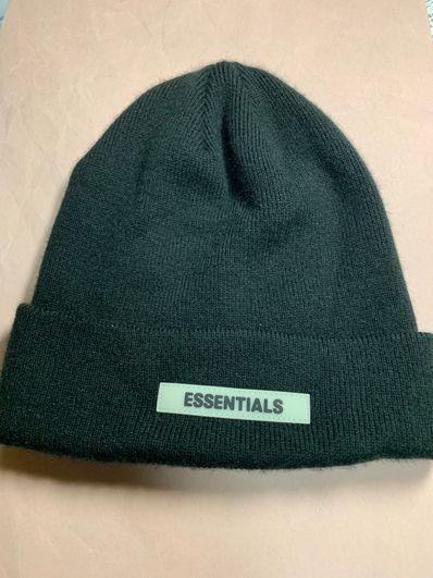 FEAR OF GOD ESSENTIALS Cuff Beanie "Black"