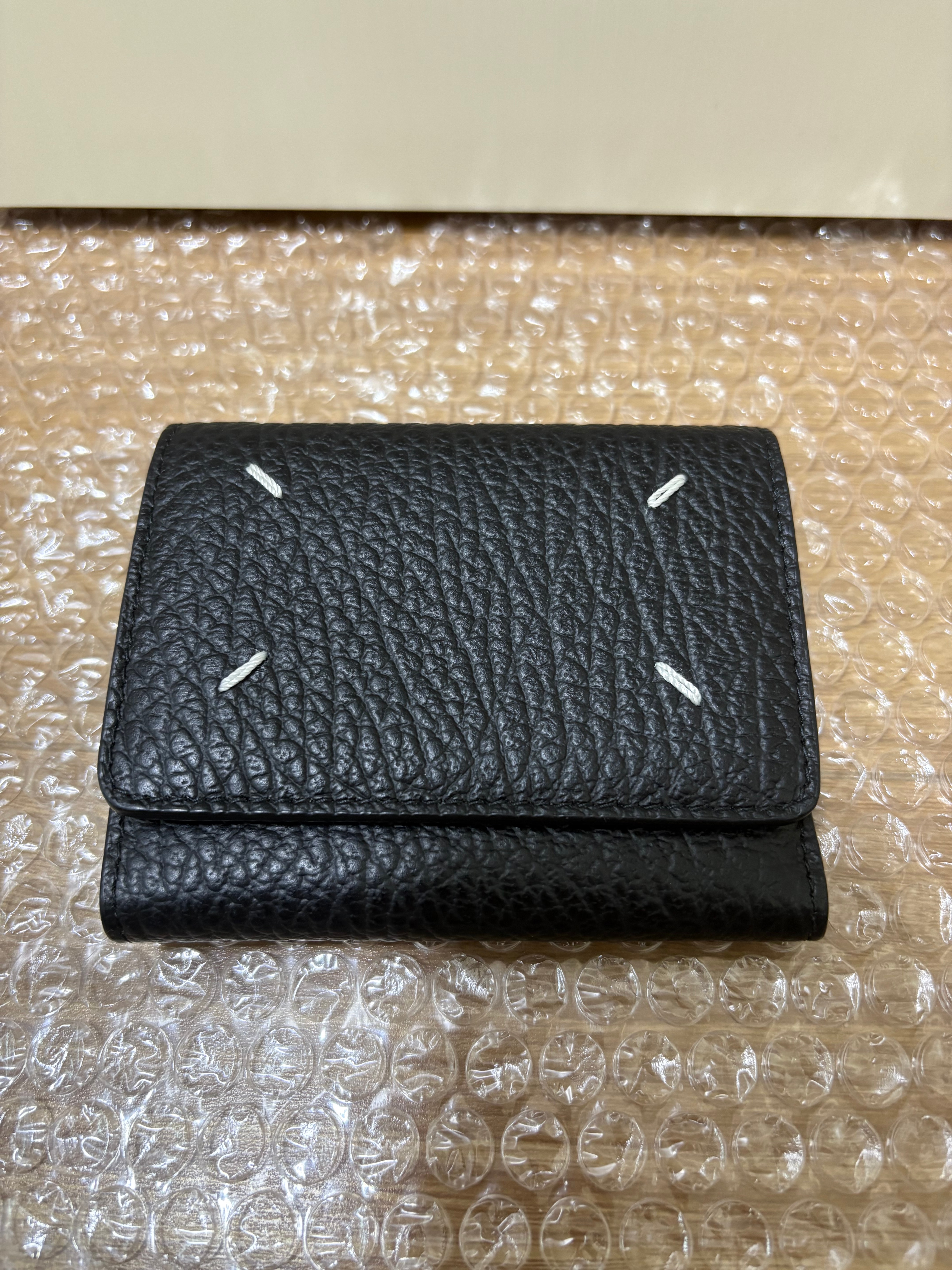 Maison Margiela Leather Envelope Wallet "Black"
