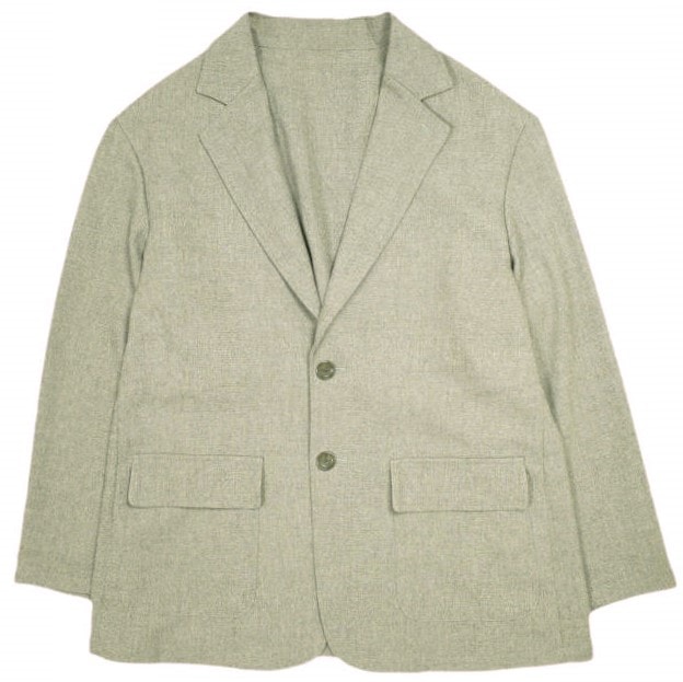 International Gallery BEAMS インターナショナルギャラリービームス 23AW 日本製 ドレーピージャケット 23-16-0057-262 S カーキ 定価47,300円 IG オーバーサイズ 2B テーラード アウター g23651