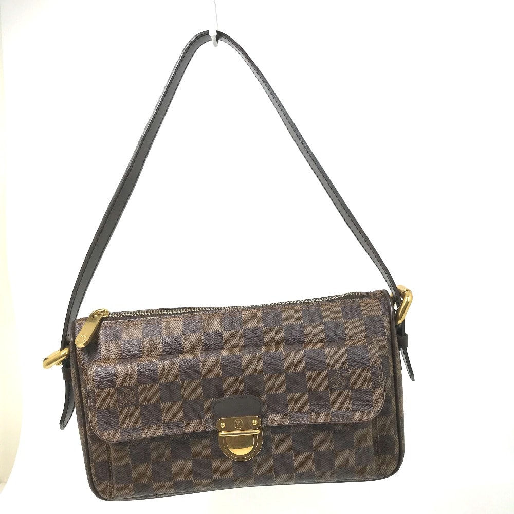 ルイヴィトン LOUIS VUITTON ラヴェッロGM N60006 ダミエ ショートストラップ 肩掛け ショルダーバッグ ダミエキャンバス エベヌ ブラウン
