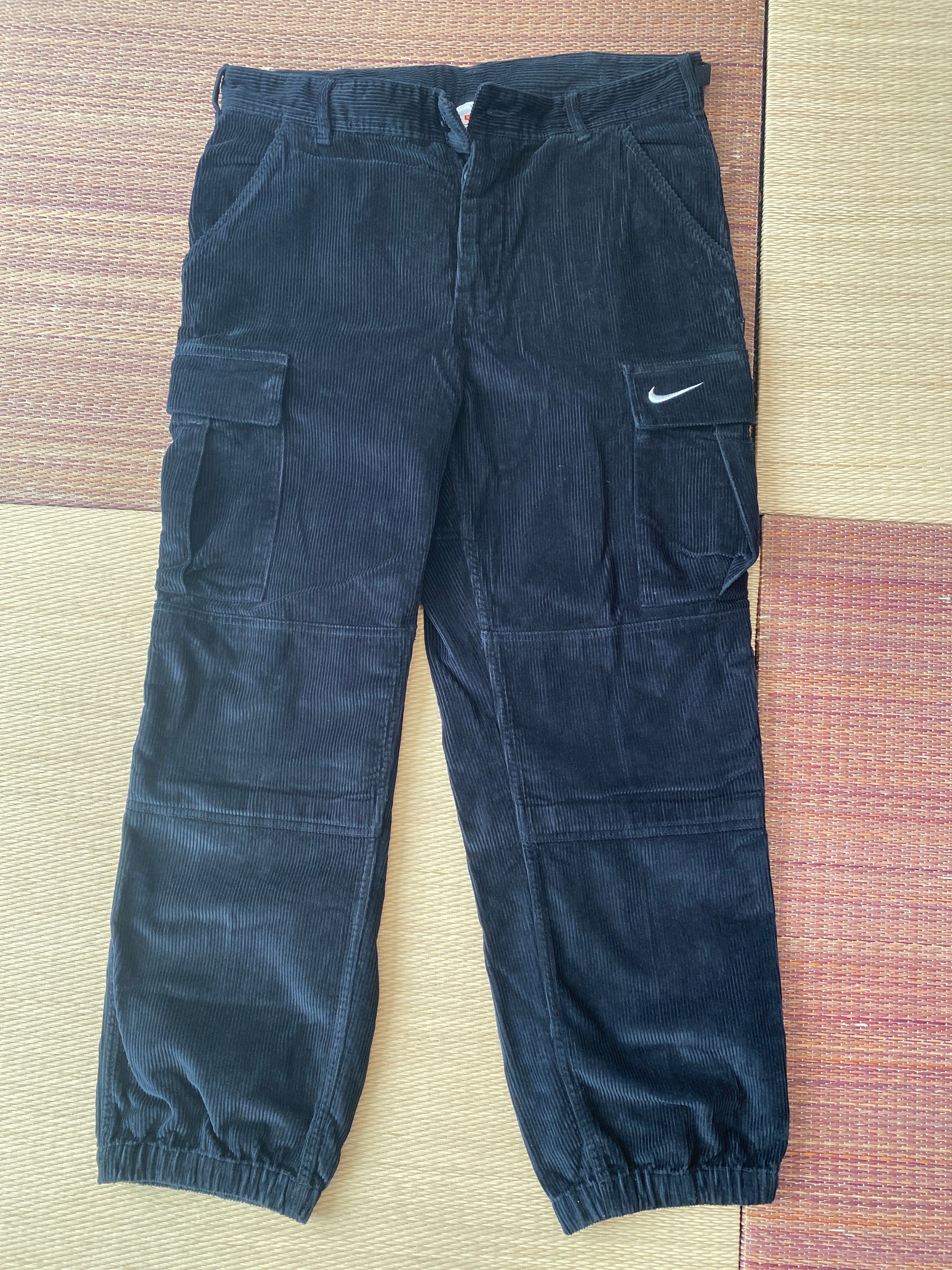 Supreme / Nike Arc Corduroy Cargo Pant "Black"