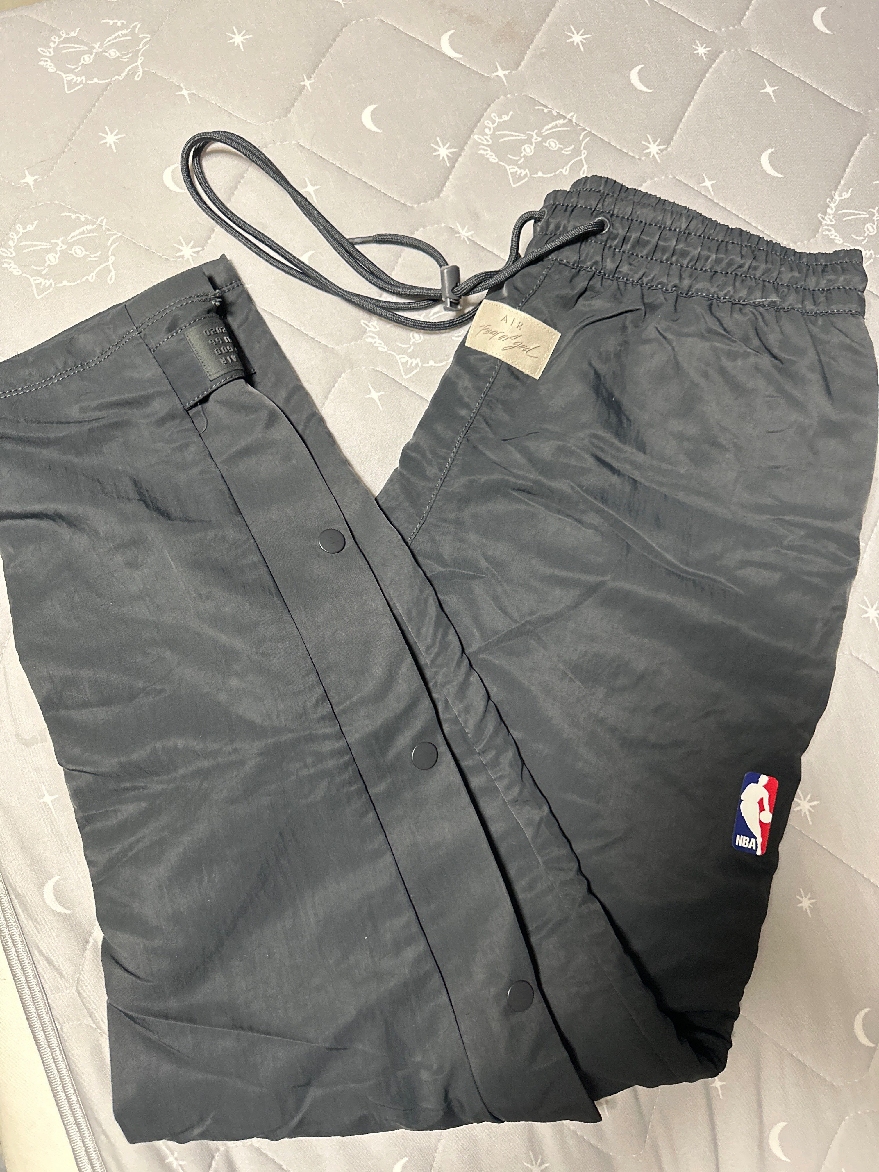 FEAR OF GOD / Nike Nylon Warm Up Pants "Off Noir"