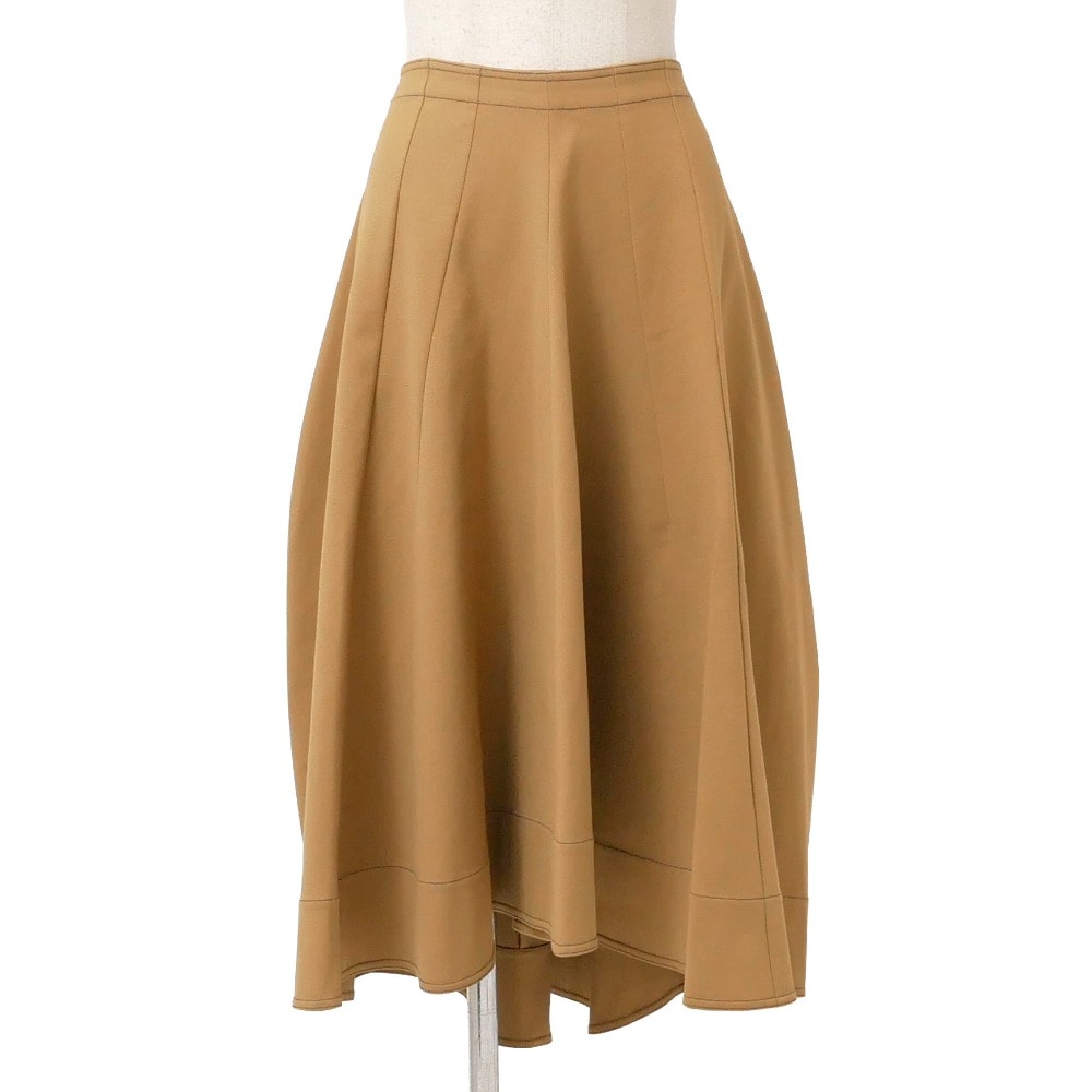 JIL SANDER ジルサンダー ロングスカート サイズ36 フレアー ボリュームスカート イタリア製 ブランド古着【中古】20260827/RB0660