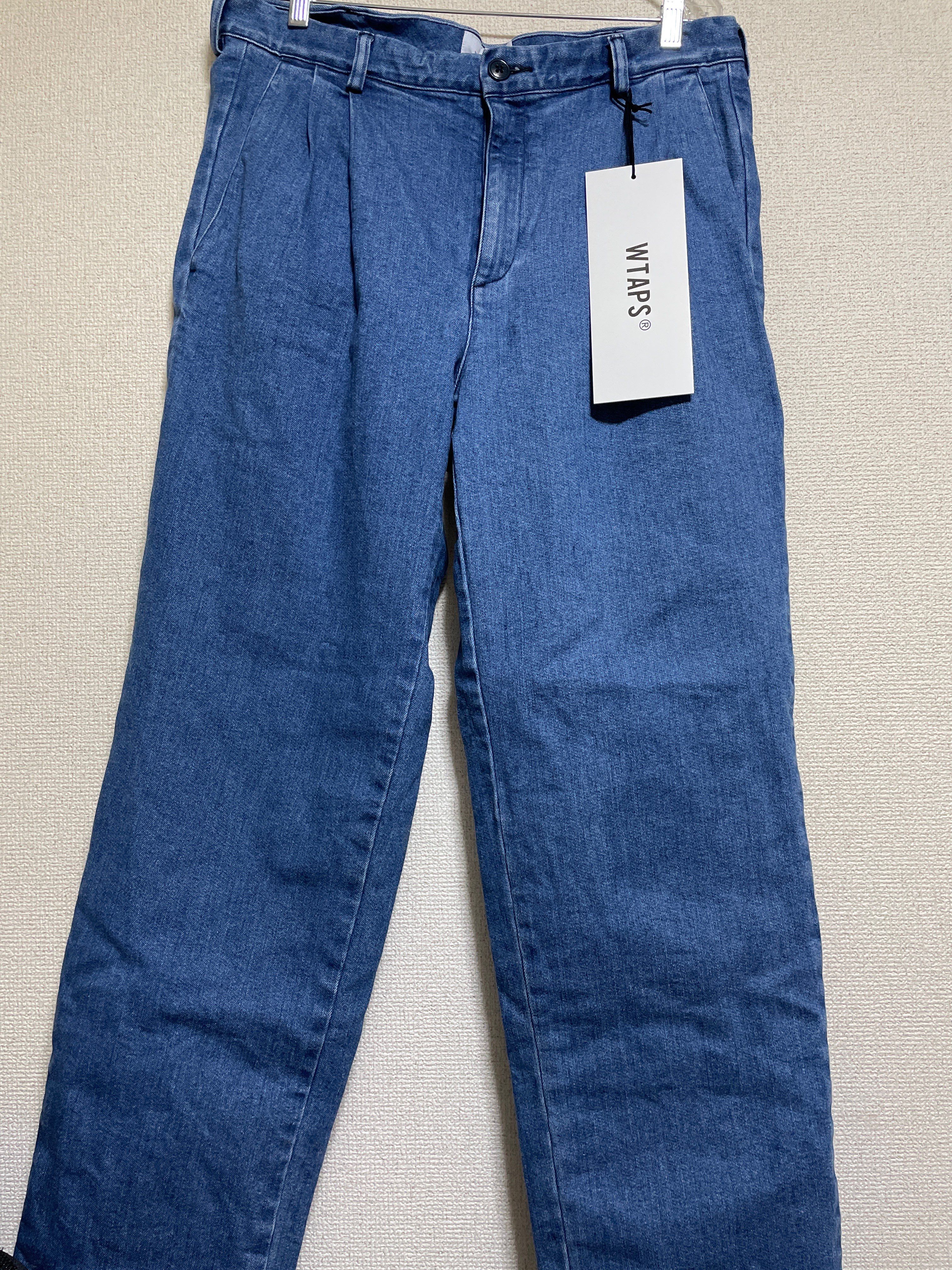 Wtaps TUCK 02 / TROUSERS / COTTON. DENIM "Indigo"