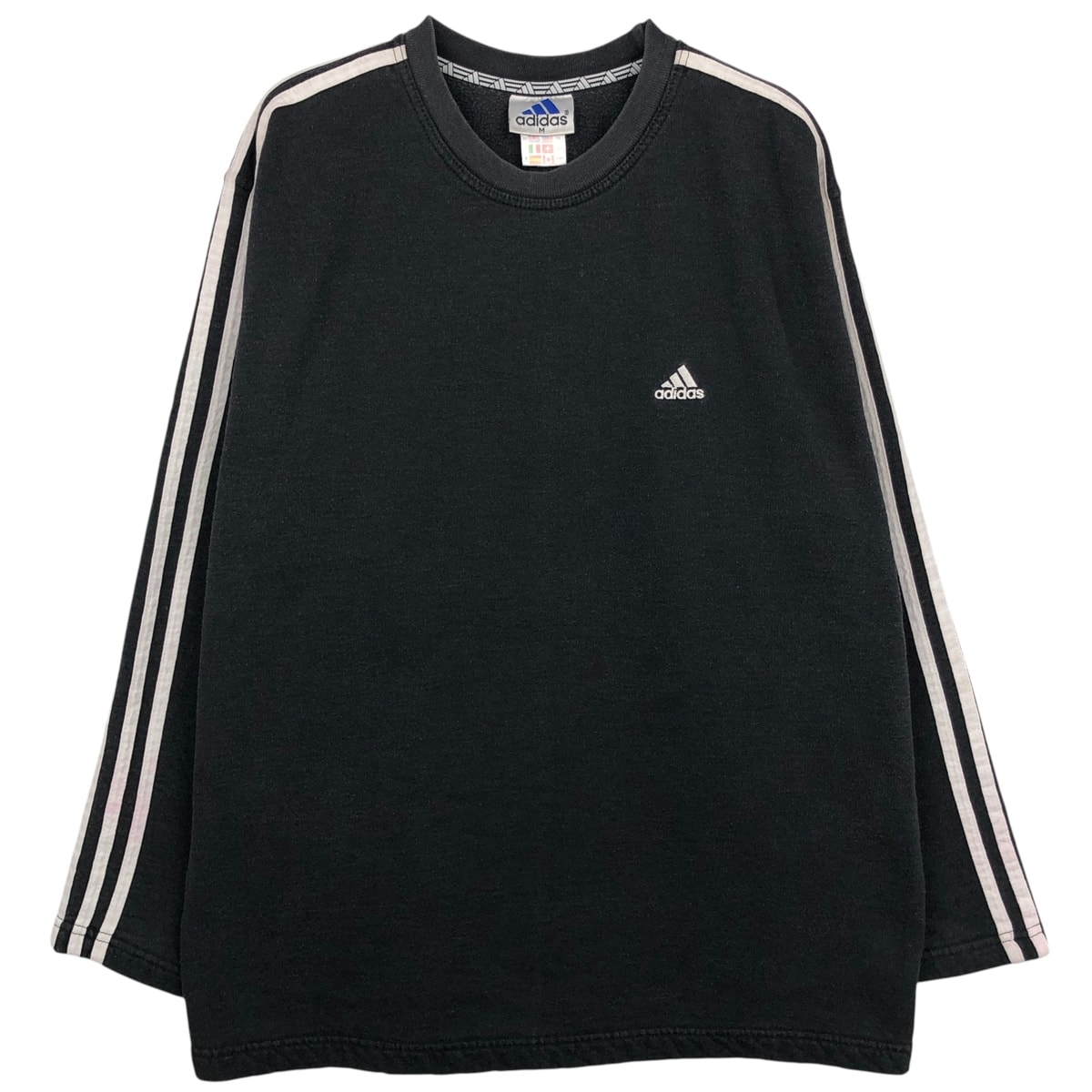 古着 90年代 アディダス adidas ロゴスウェットシャツ トレーナー メンズM相当 ヴィンテージ/eaa612156