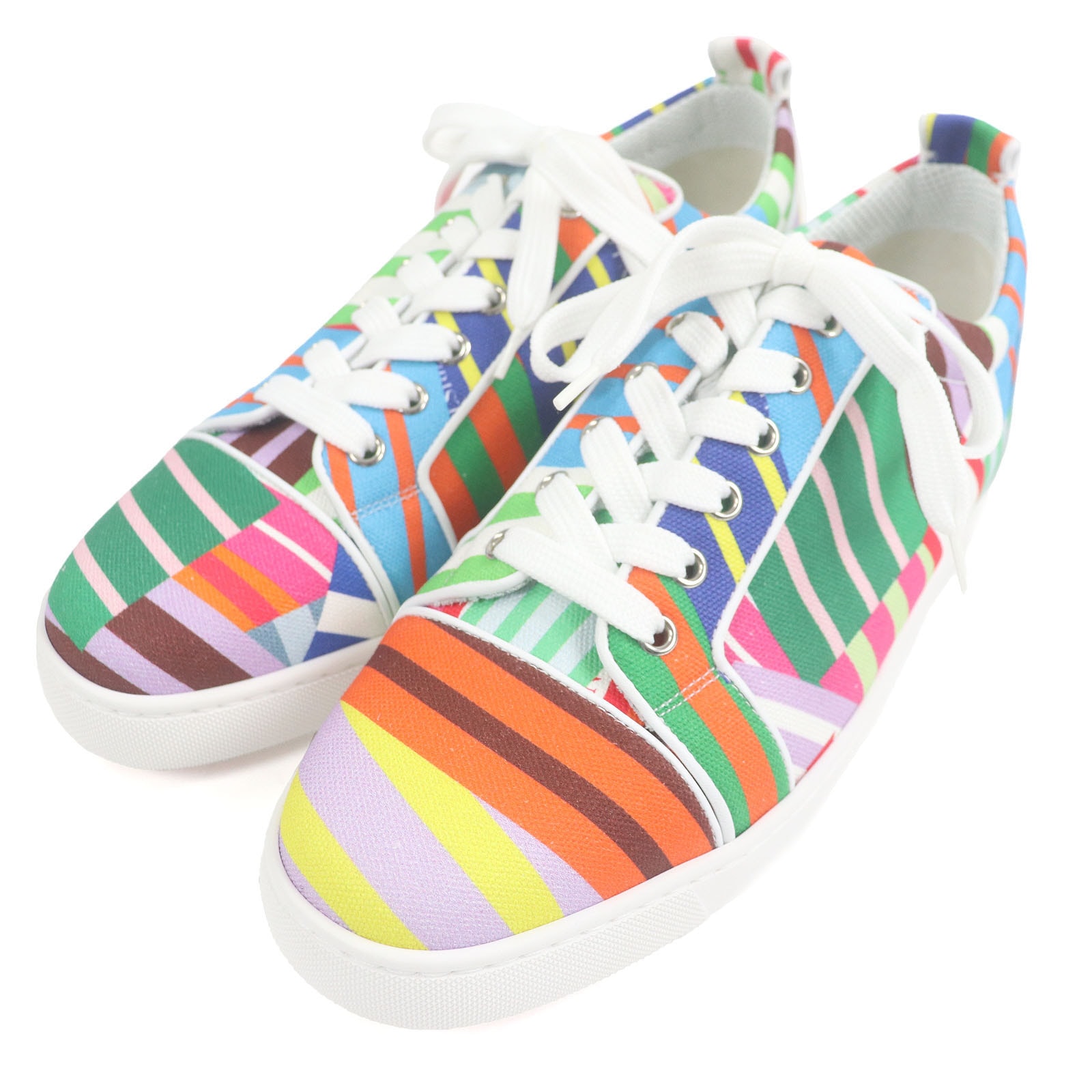 未使用品 クリスチャンルブタン
 スニーカー ルイスジュニア マルチカラー メンズ 41.5