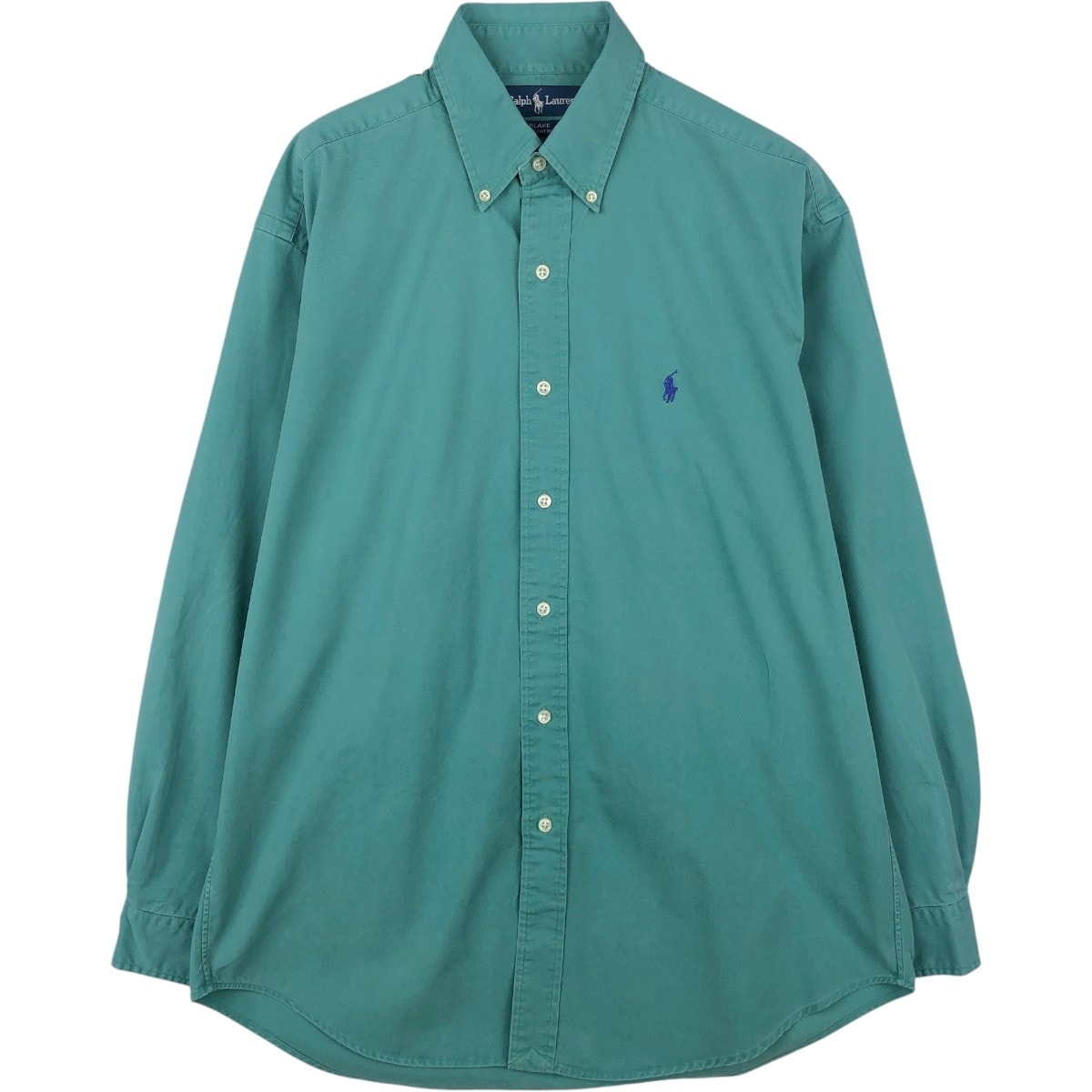 古着 ラルフローレン Ralph Lauren BLAKE 長袖 ボタンダウンシャツ メンズM相当/eaa669013