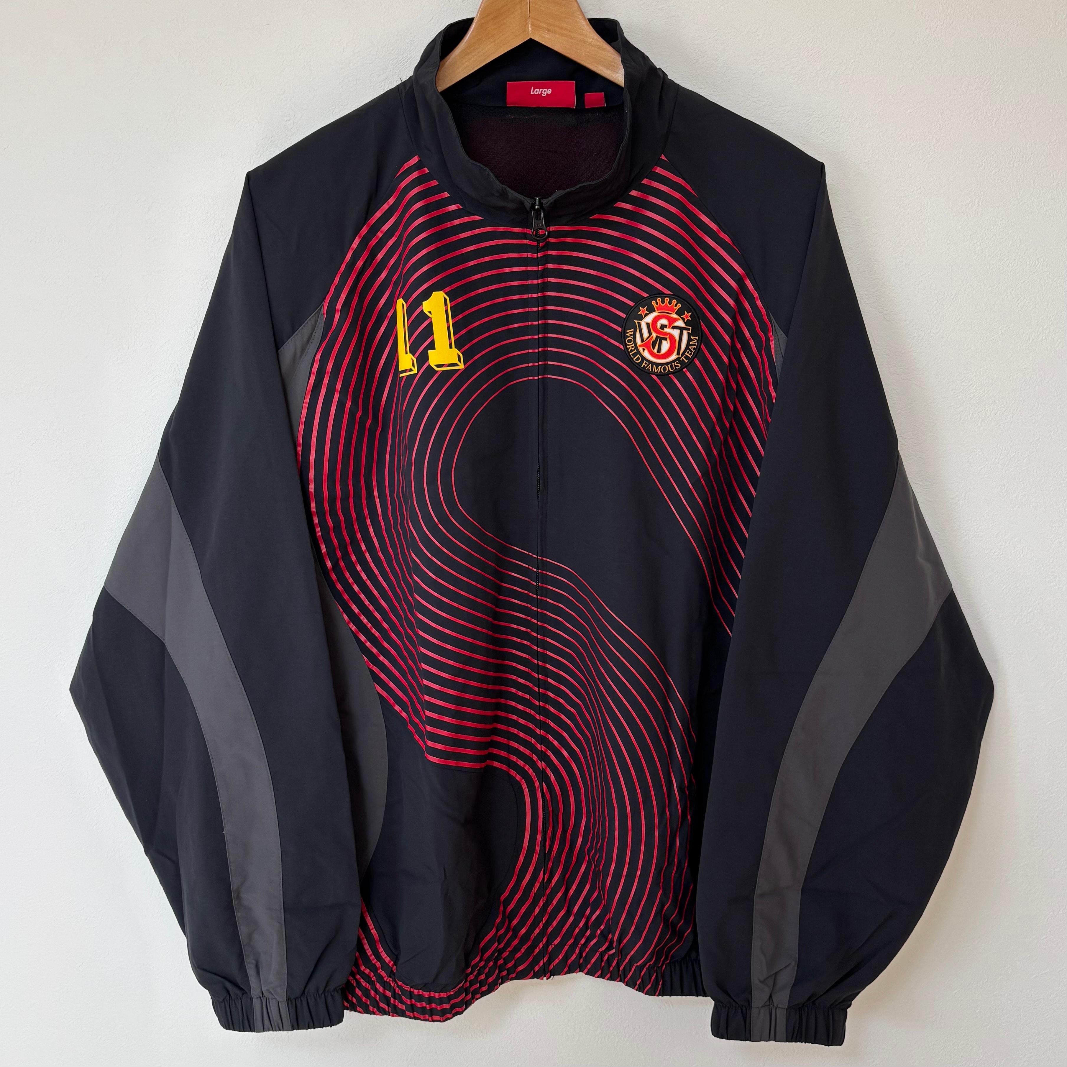 Supreme S Logo Track Jacket "Black"