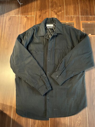 Supreme x MM6 Maison Margiela Padded Shirt "Black"