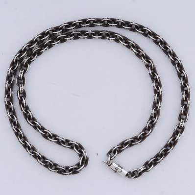 Chrome Hearts Paper Chain Necklace "Silver"