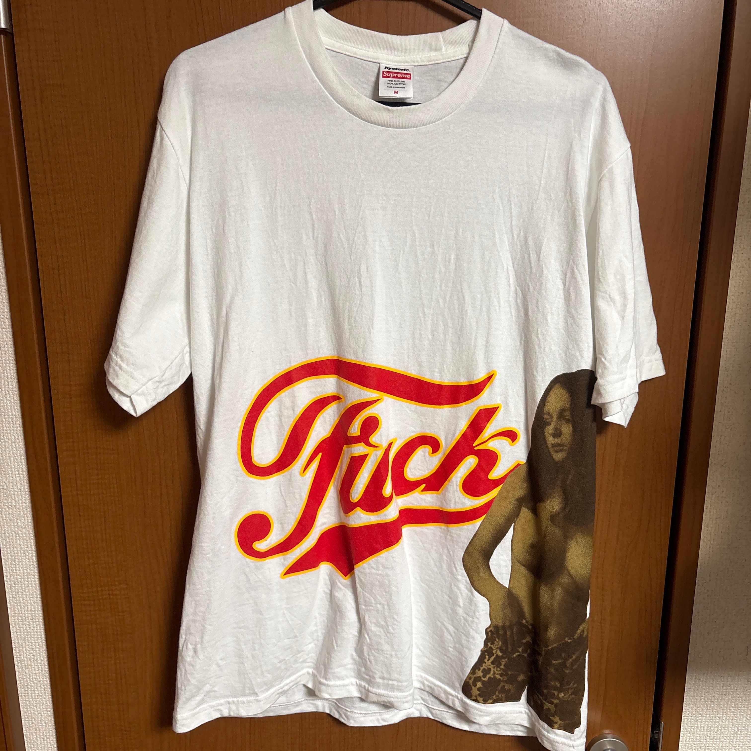 Supreme x HYSTERIC GLAMOUR Fuck Tee 