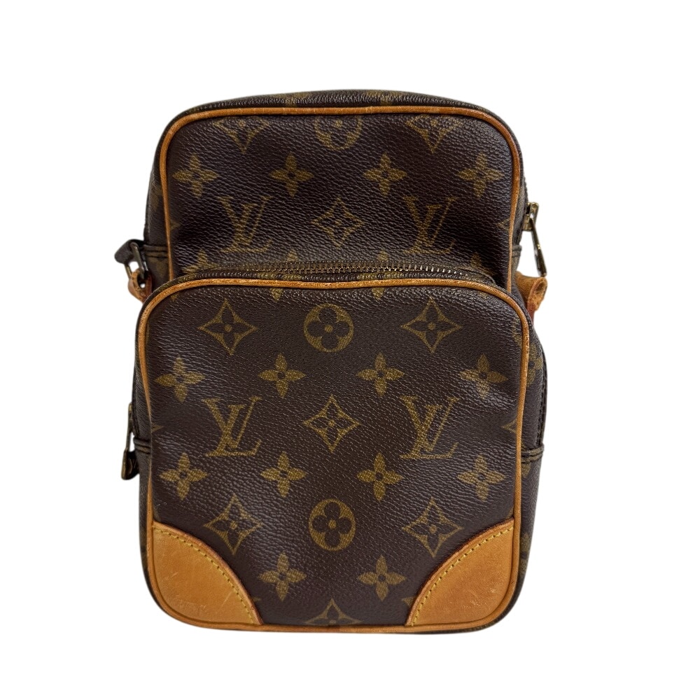 ルイヴィトン LOUIS VUITTON ショルダーバッグ モノグラム アマゾン ポシェット ブラウン