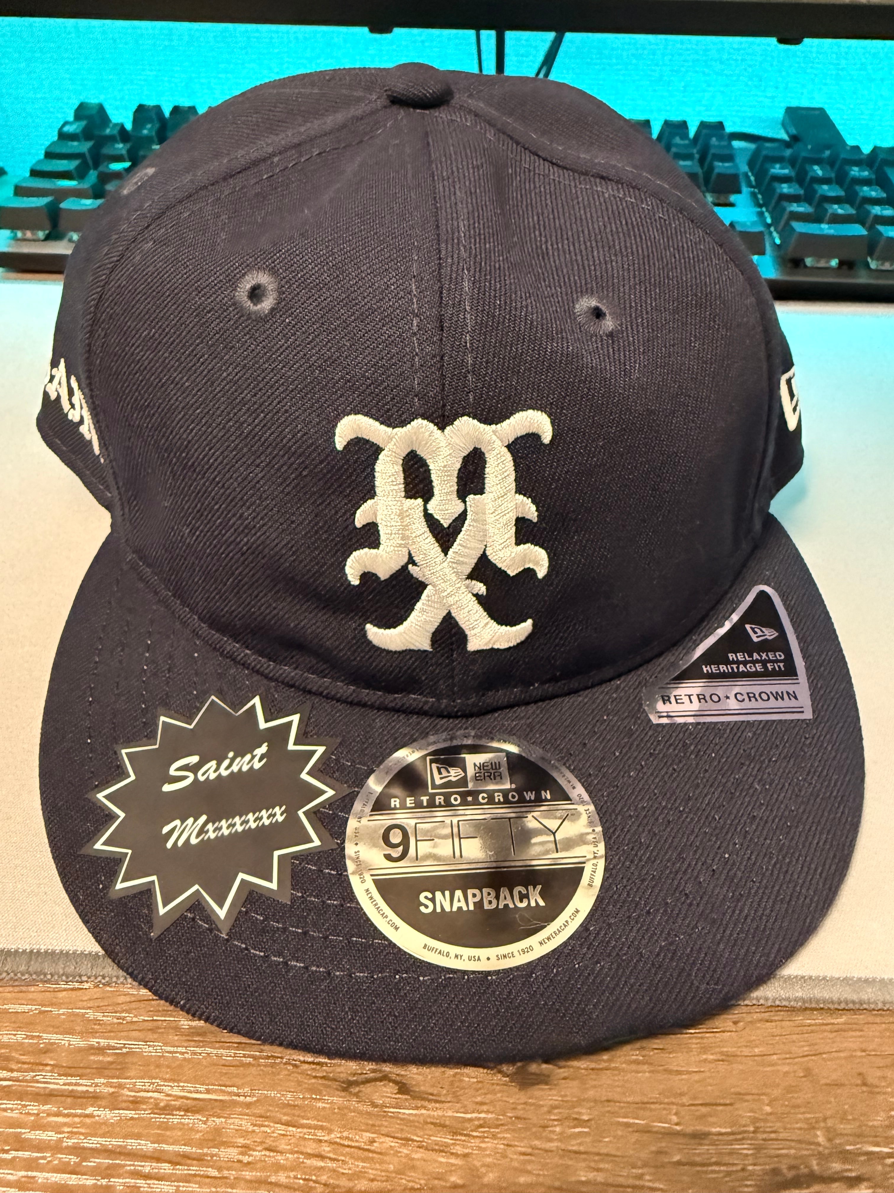 NEW ERA x SAINT Mxxxxxx Retro Crown 9Fifty "Navy"