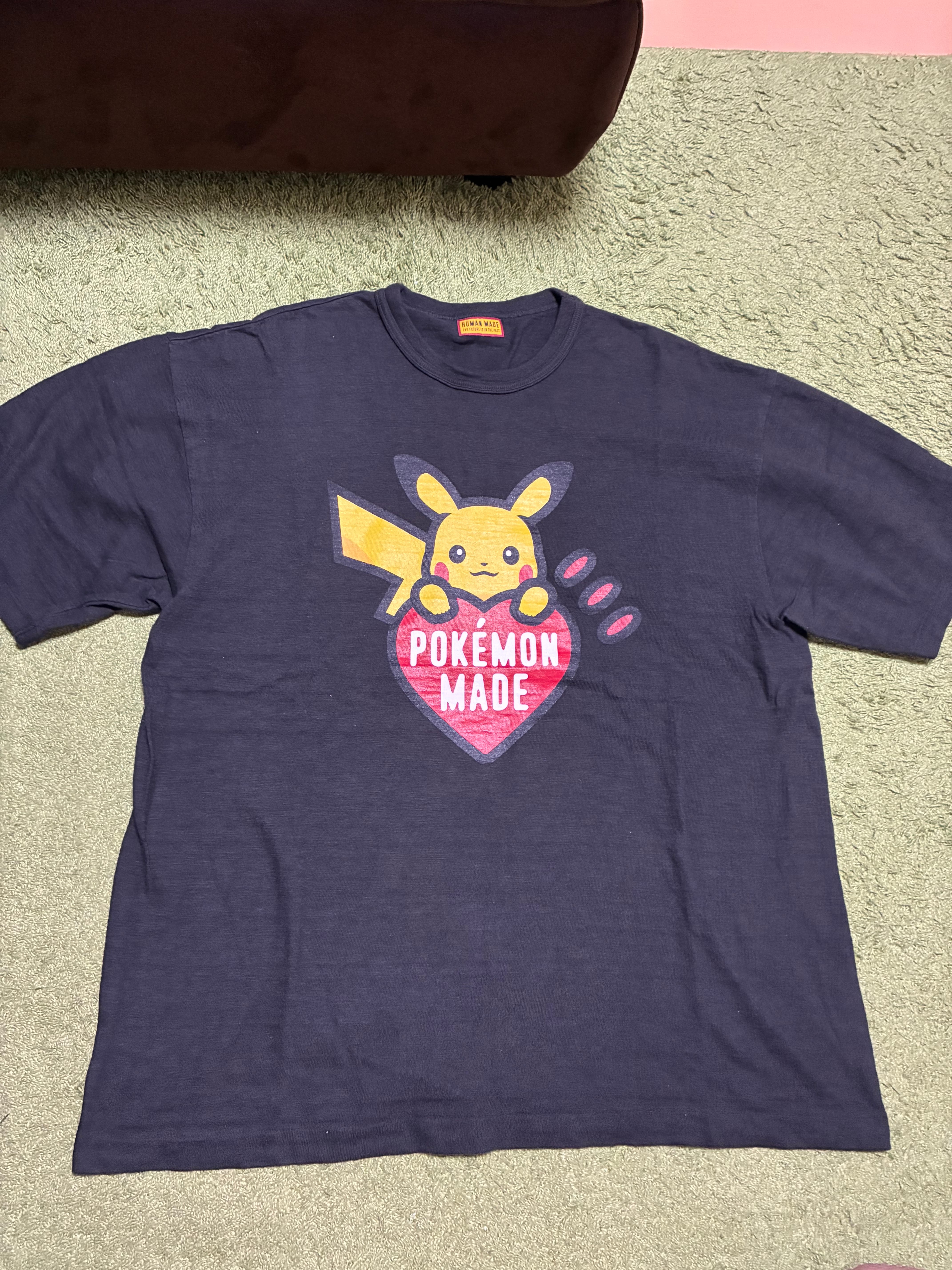 HUMAN MADE x Pokemon Made Graphic T-Shirt (Pikachu) Offline Store