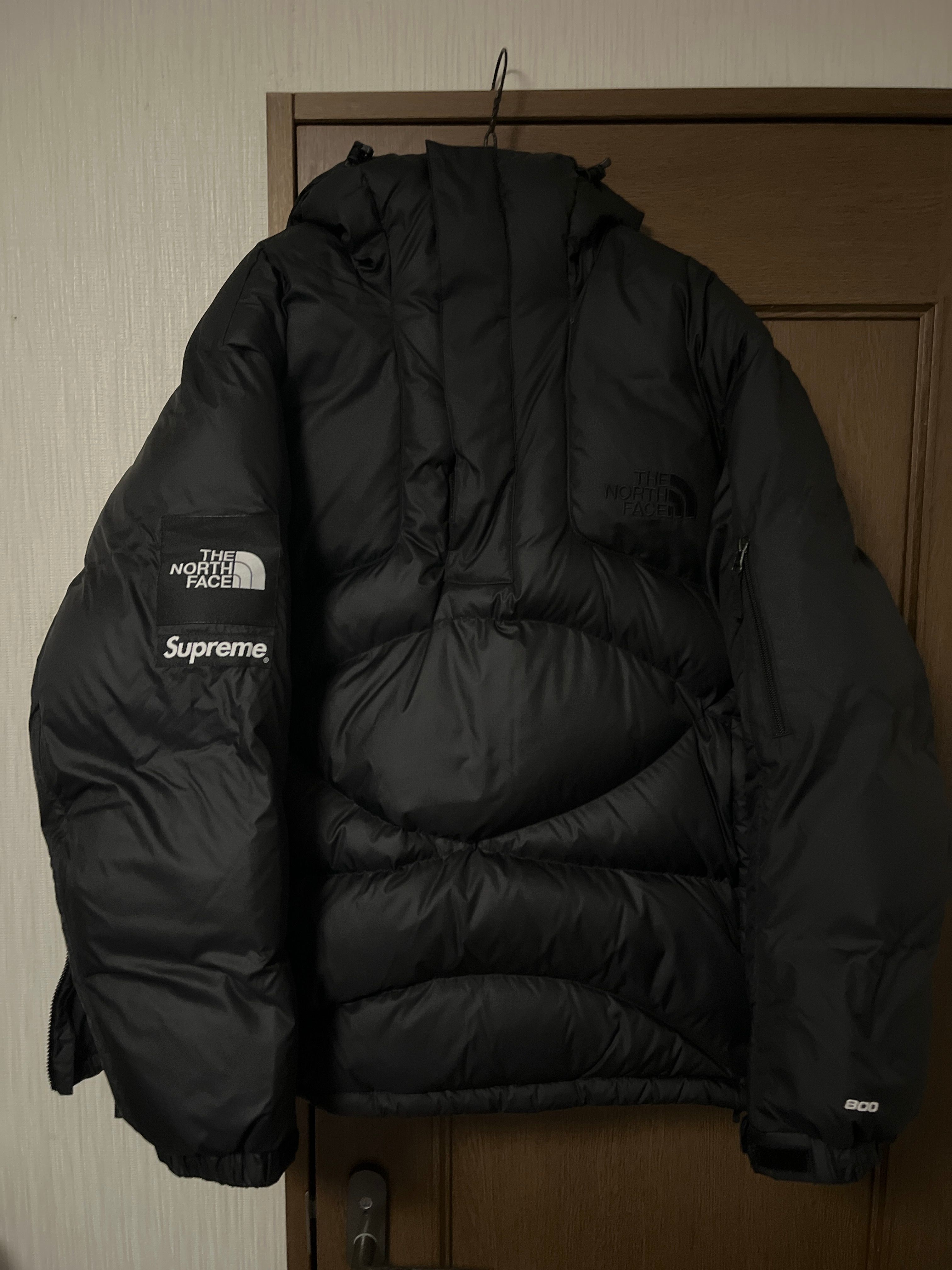 Supreme x The North Face 800-Fill Half Zip Hooded Pullover "Black"