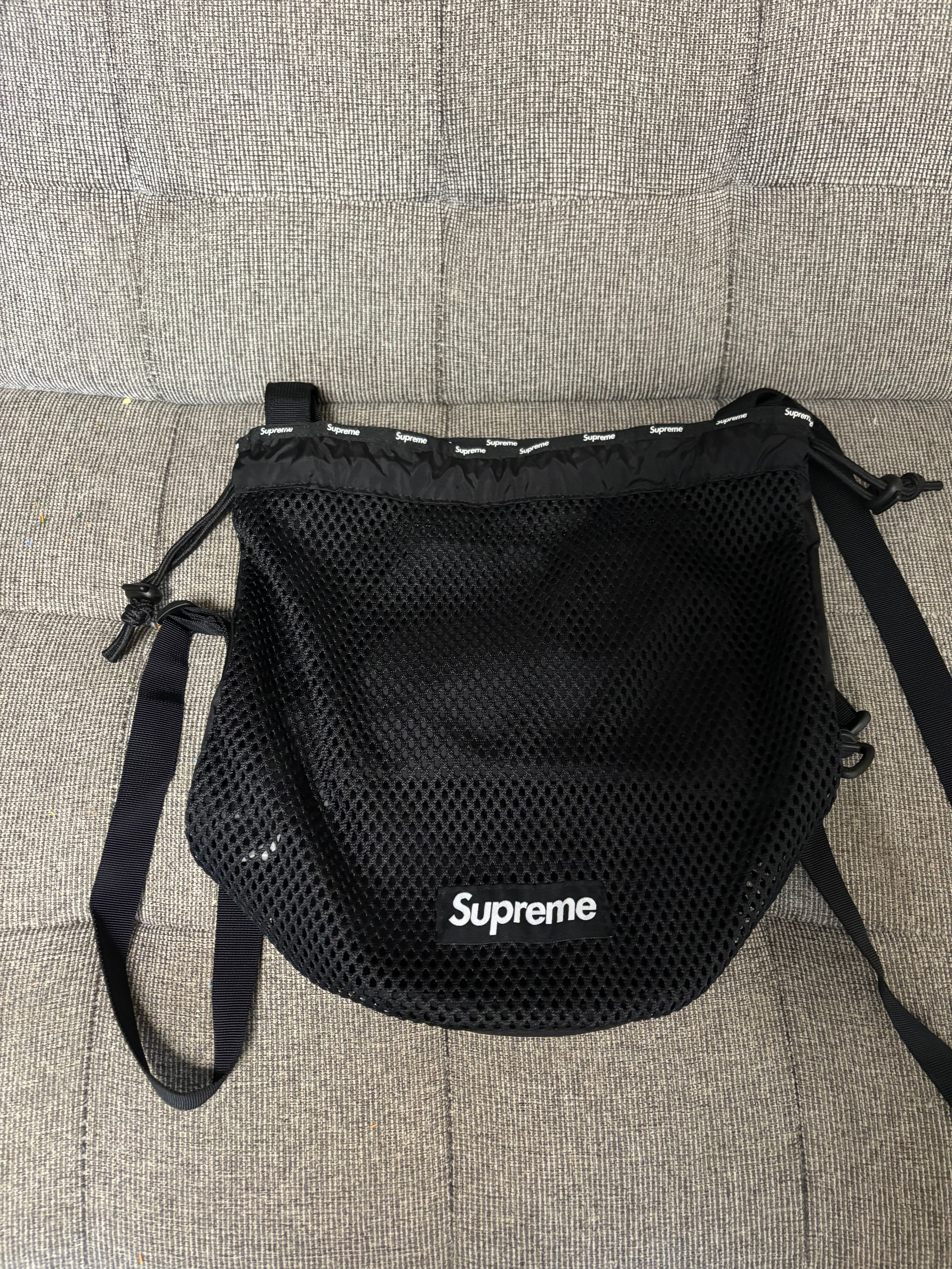 Supreme Mesh Small Backpack "Black"