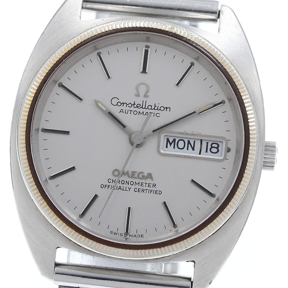 オメガ コンステレーション デイデイト WGベゼル  メンズ 【中古】