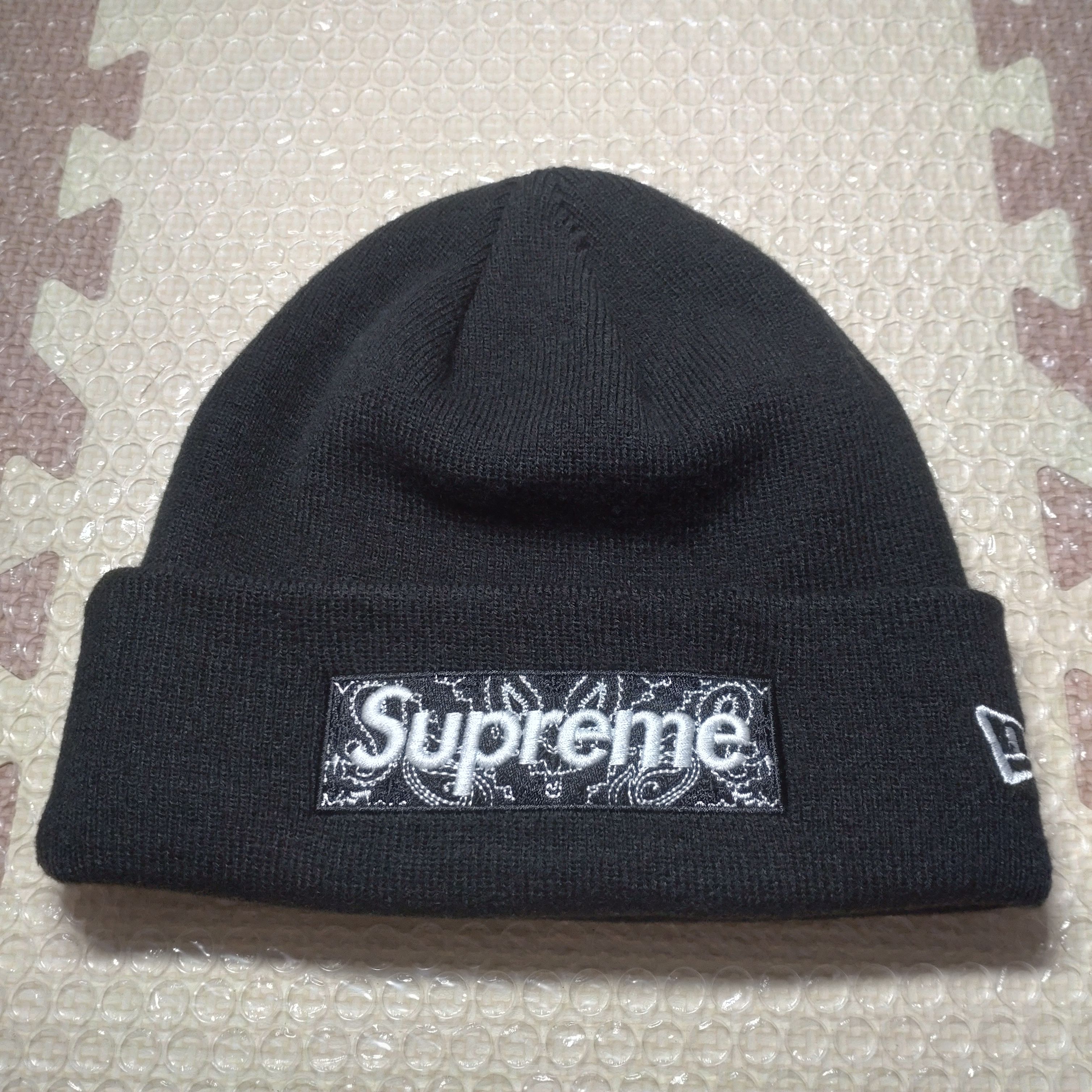 Supreme New Era® Box Logo Beanie "Black"