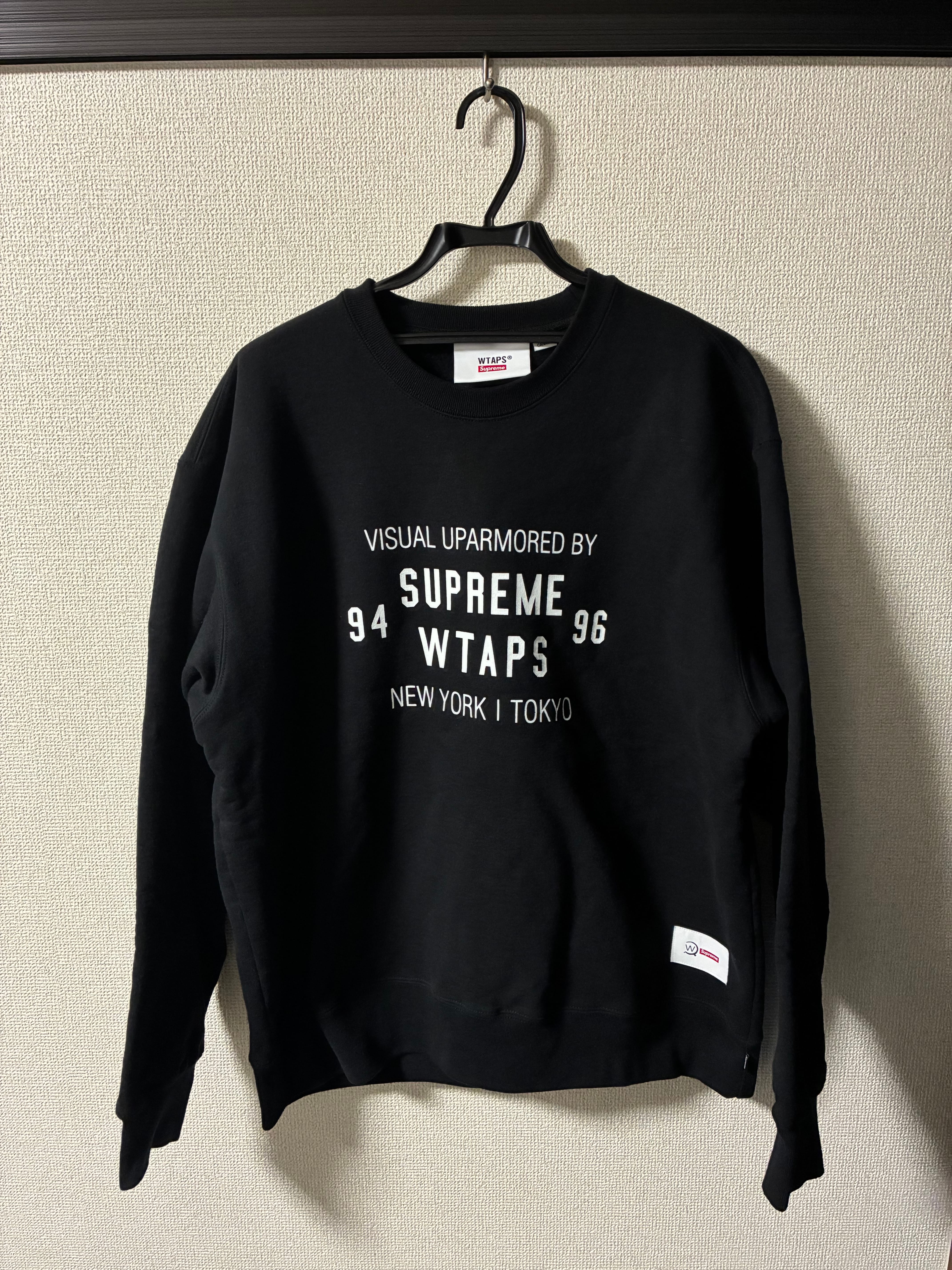 Supreme / WTAPS Crewneck "Black" 21274SPD-CSM03S