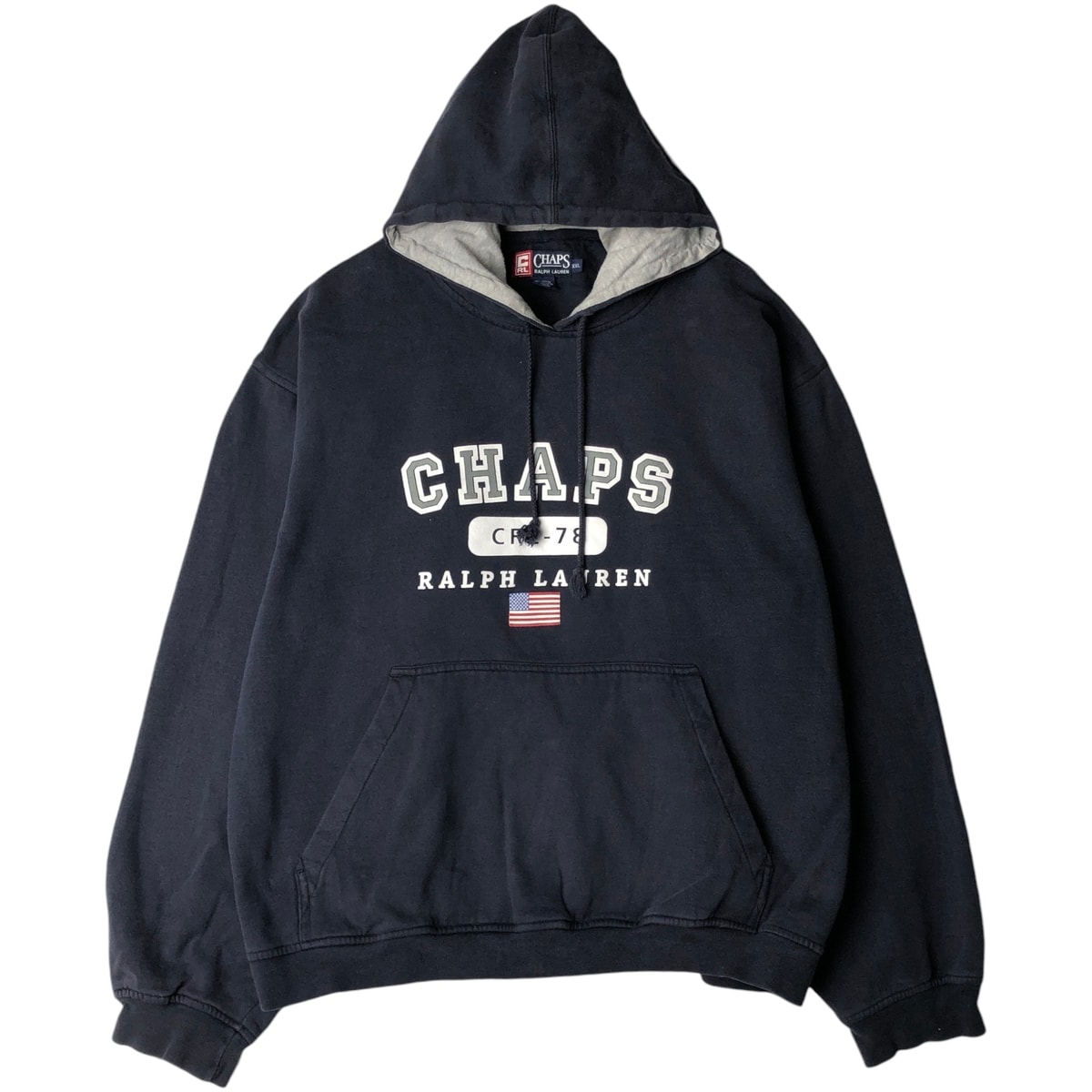 古着 ラルフローレン Ralph Lauren CHAPS チャップス スウェットプルオーバーパーカー メンズXXL相当/eaa630082