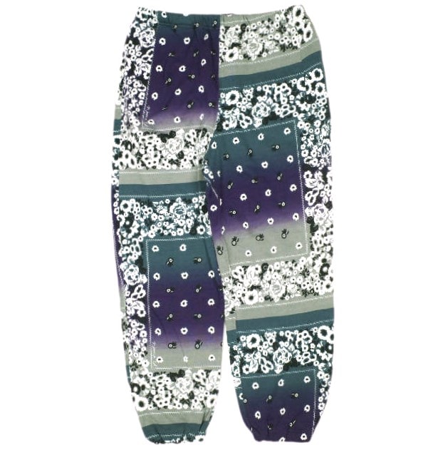 Needles x NOMA t.d. ニードルス ノーマティーディー 22AW 別注 日本製 String Sweat Pant Cotton Jersey フラワー&バンダナ柄 スウェットパンツ N34-NNCS03 S DRAW YOUR GARDEN