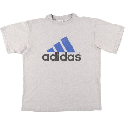 古着 90~00年代 アディダス adidas ロゴプリントTシャツ カナダ製 メンズL相当 ヴィンテージ/eaa626144