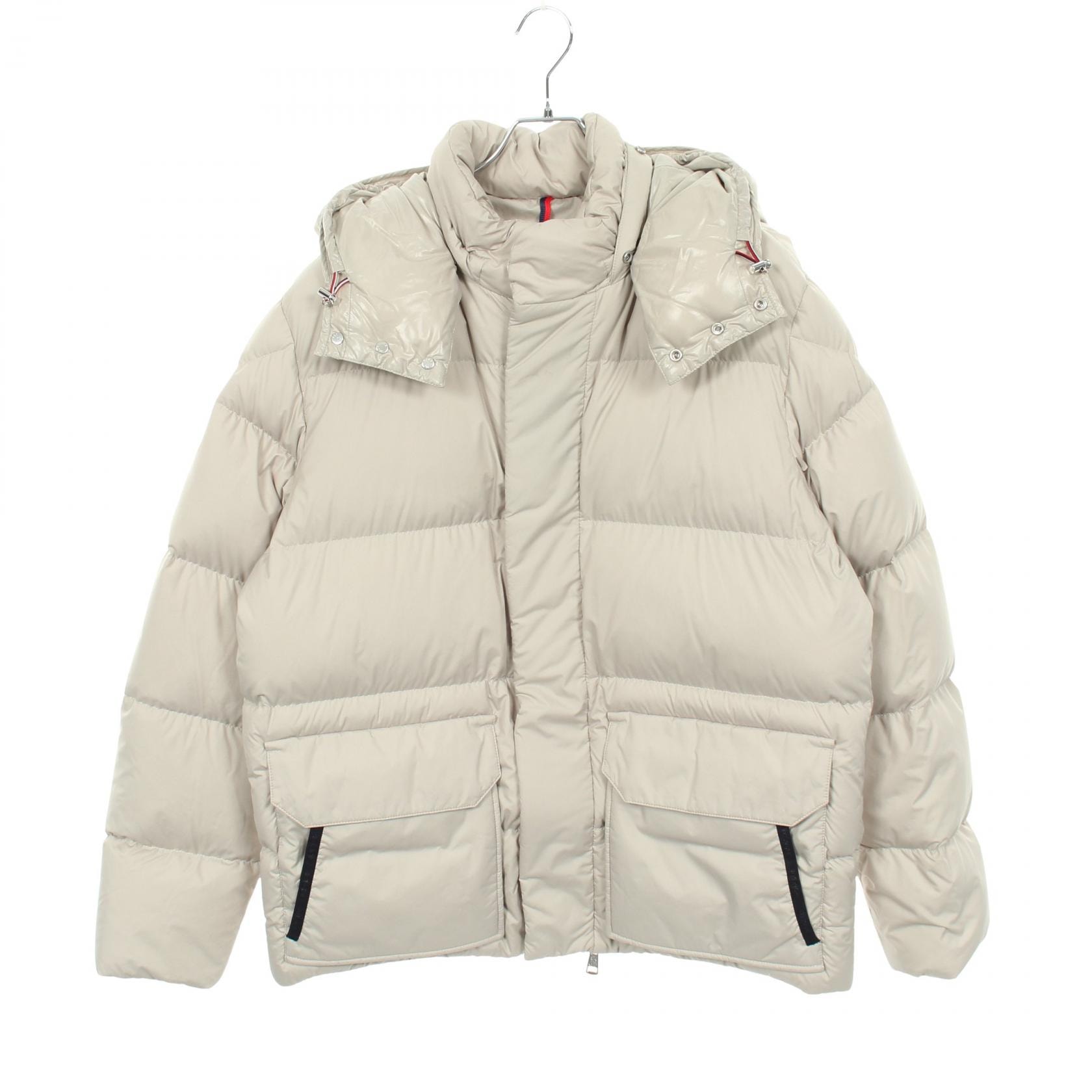 モンクレール MONCLER GLACIER ダウンジャケット 衣料品 アウター ナイロン メンズ ベージュ系 D20914133785 【中古】