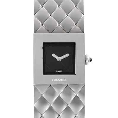 CHANEL シャネル マトラッセ H0009 ステンレススチール【中古】