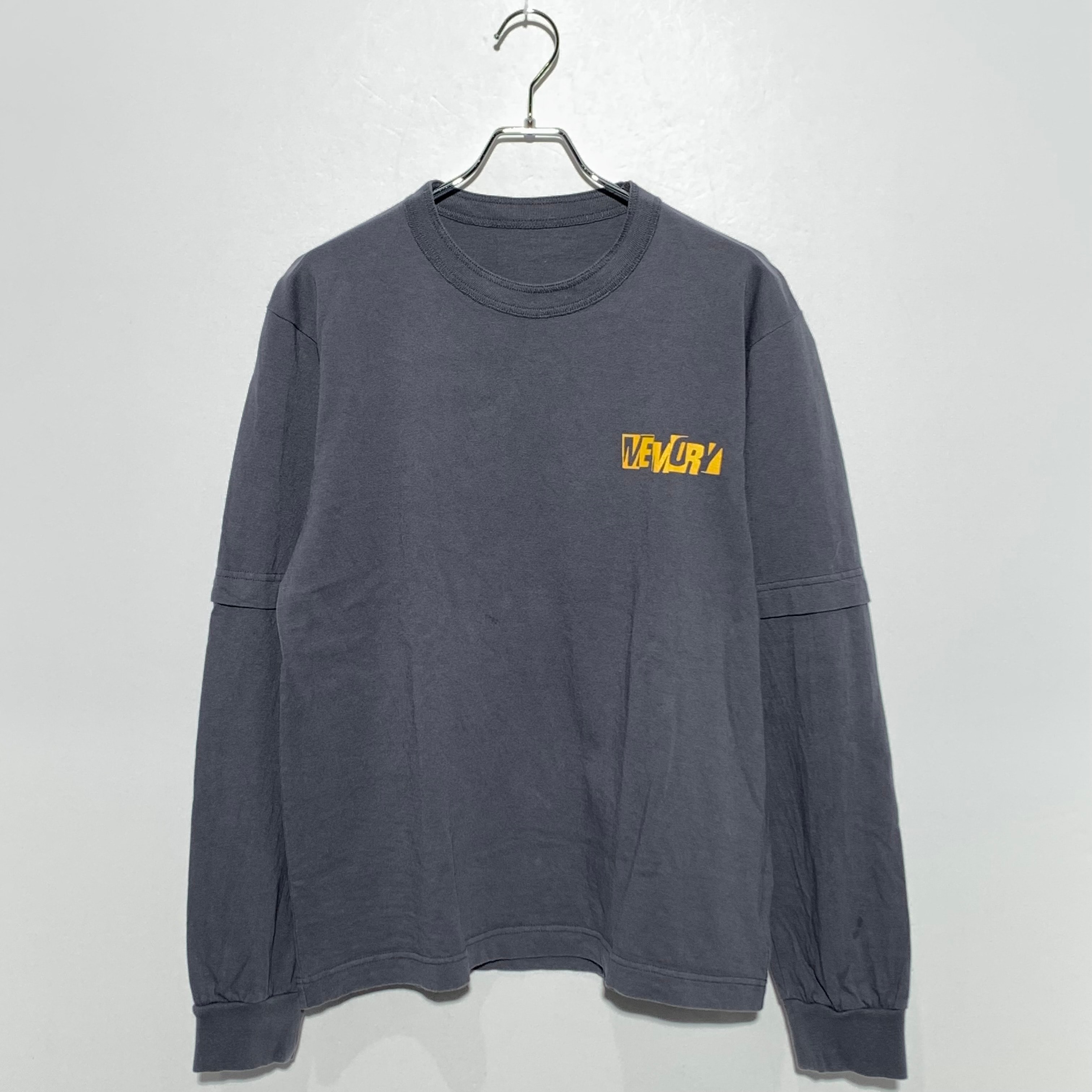 sacai Print L/S T-Shirt "Gray"