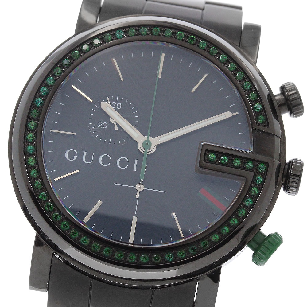 ☆良品 グッチ G クロノ 101M/YA101349 メンズ 【中古】
