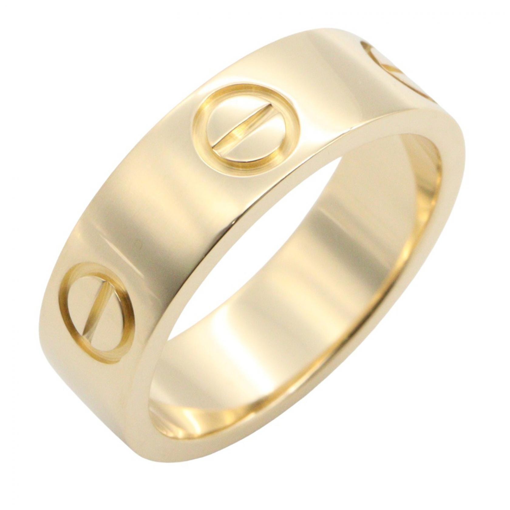 カルティエ CARTIER ラブリング リング・指輪 ジュエリー K18(イエローゴールド) レディース ゴールド系 B4084600 【中古】