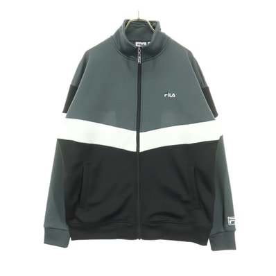 FILA フィラ ロゴ 長袖 トラックジャケット M ジャージ