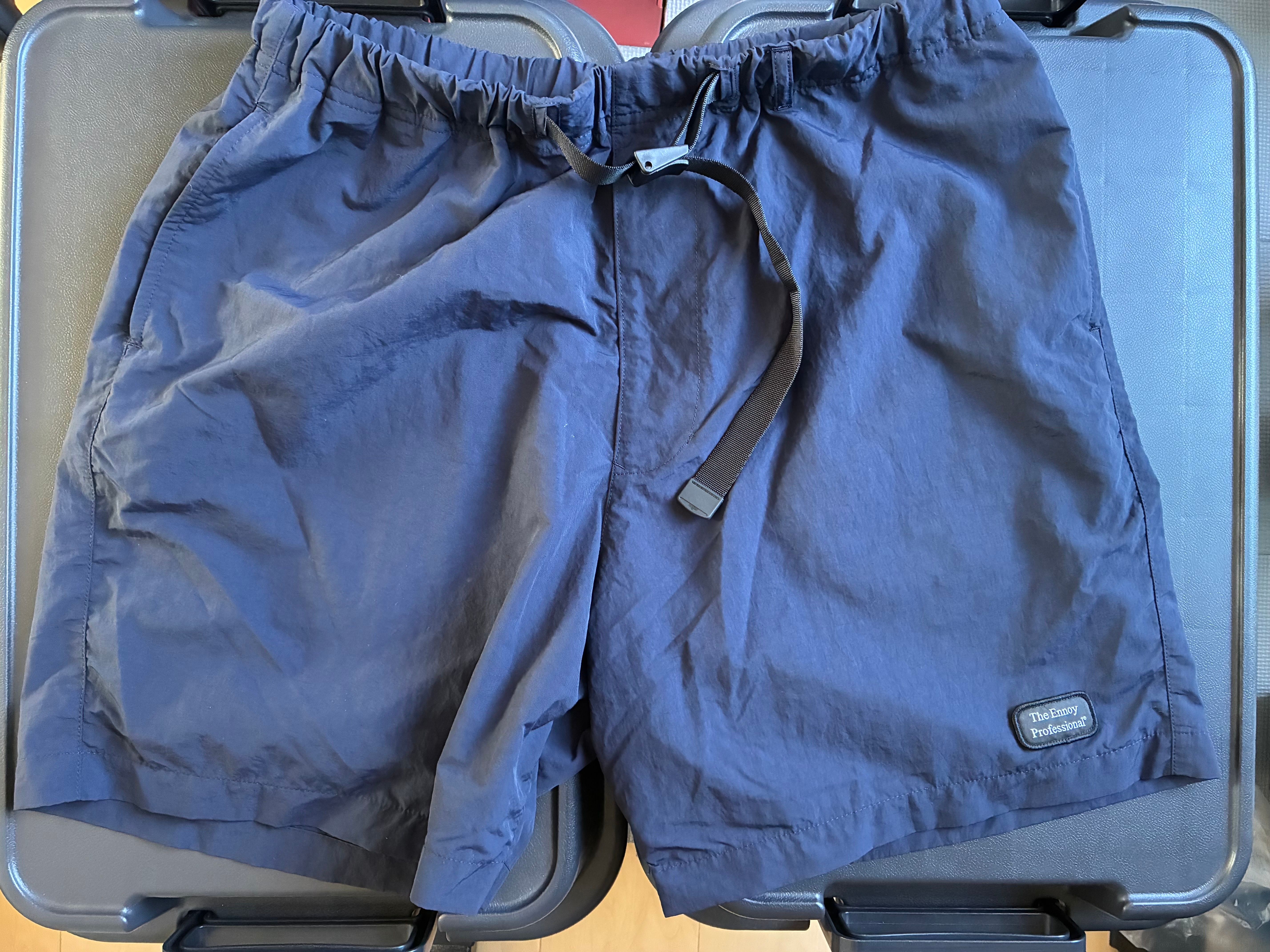 ENNOY Nylon Easy Shorts "Navy"
