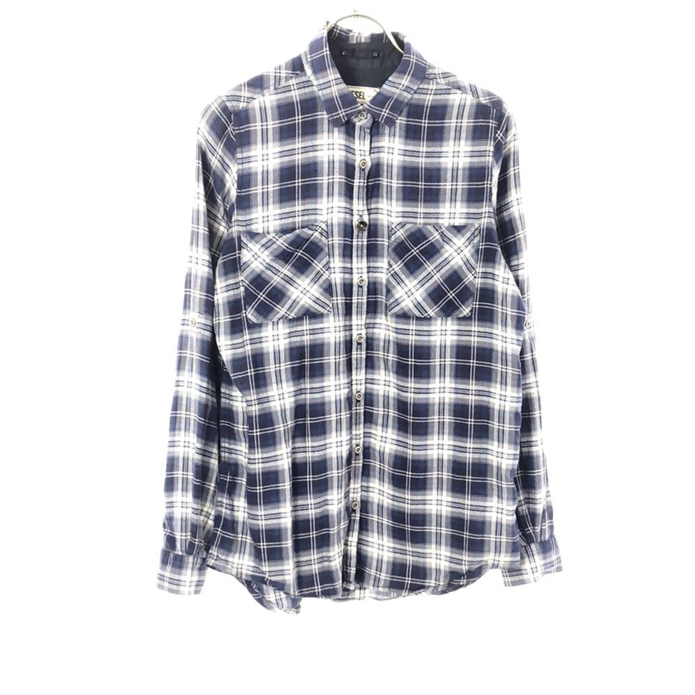 DIESEL ディーゼル 長袖 コットンシャツ