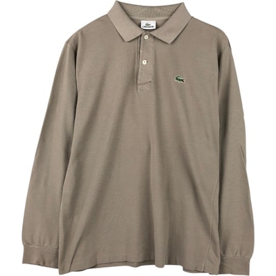 古着 ラコステ LACOSTE 長袖 ポロシャツ 4 メンズM相当/eaa667168