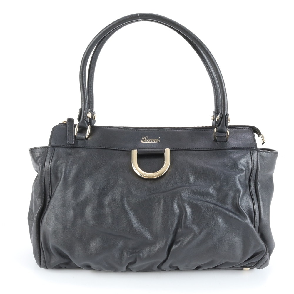 ■極美品 グッチ アビー 189881 トート バッグ レザー