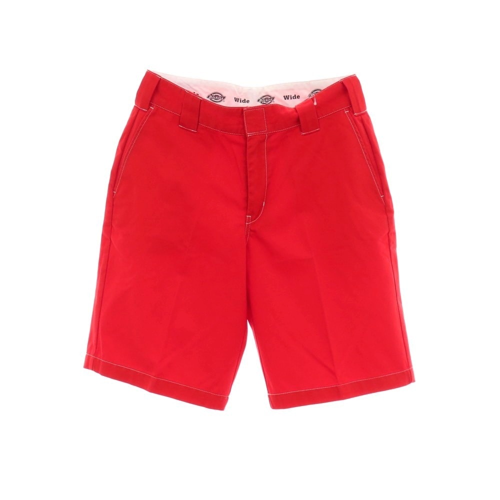 【中古】ディッキーズ Dickies ポリエステルコットン ショートパンツ レッド【サイズ28】【メンズ】