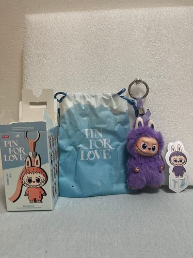 POP MART THE MONSTERS (LABUBU) Pin for Love Series-Vinyl Plush Pendant (N-Z) T