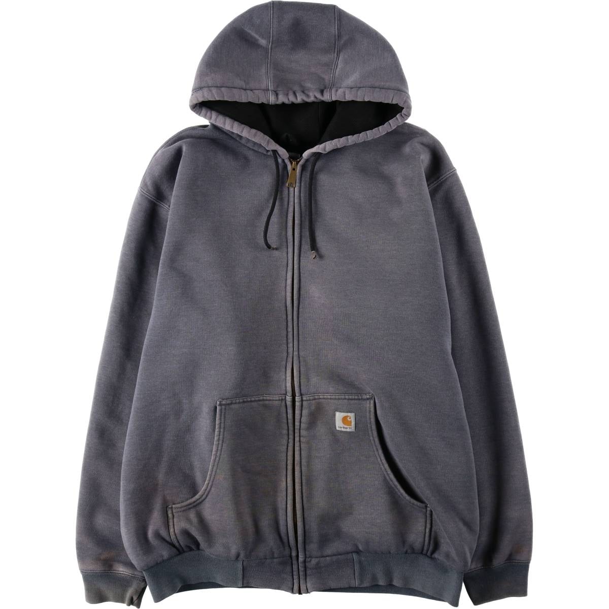 古着 カーハート Carhartt スウェットフルジップパーカー メンズXL相当/eaa633070