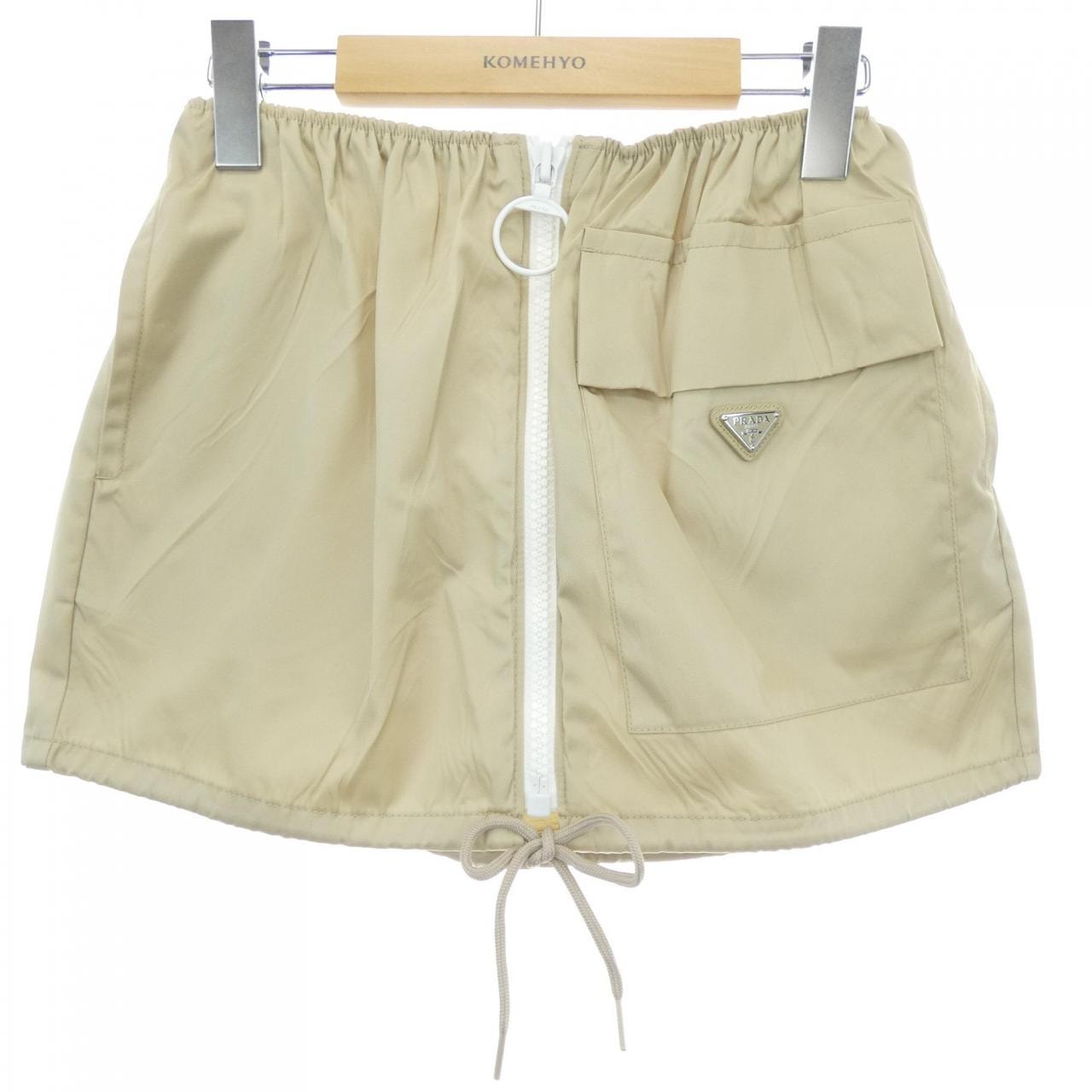 プラダ PRADA トライアングルロゴ 21H007 SOOO 1WQ8 スカート