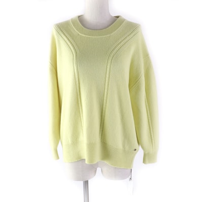 【ドンドン見直し】未使用品 エルメス ニット イエロー レディース 38