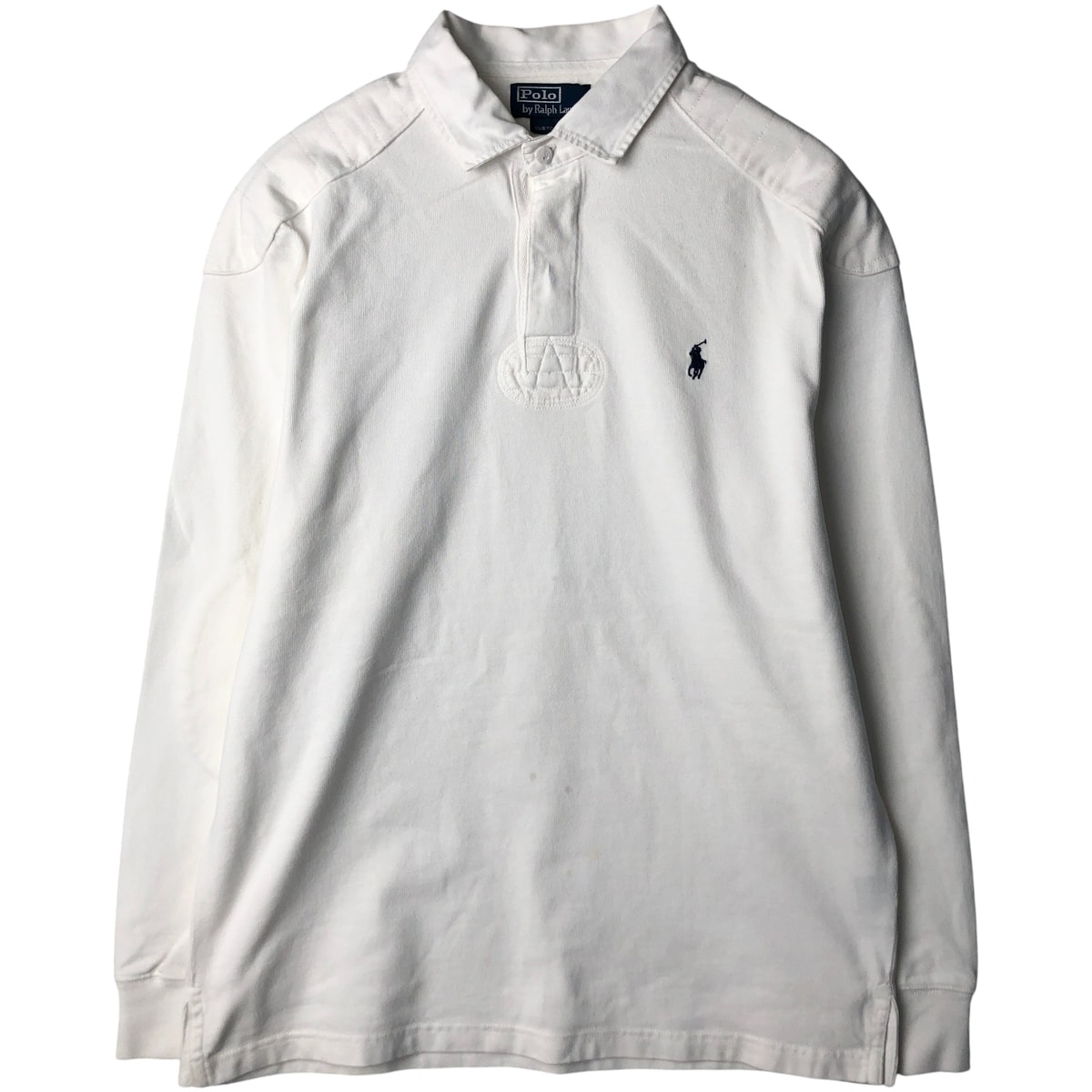 古着 ラルフローレン Ralph Lauren POLO by Ralph Lauren CUSTOM FIT 長袖 ラガーシャツ メンズL相当/eaa601385