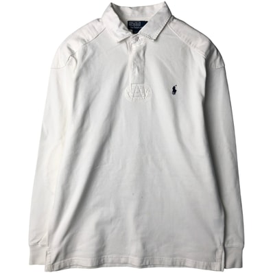 古着 ラルフローレン Ralph Lauren POLO by Ralph Lauren CUSTOM FIT 長袖 ラガーシャツ メンズL相当/eaa601385