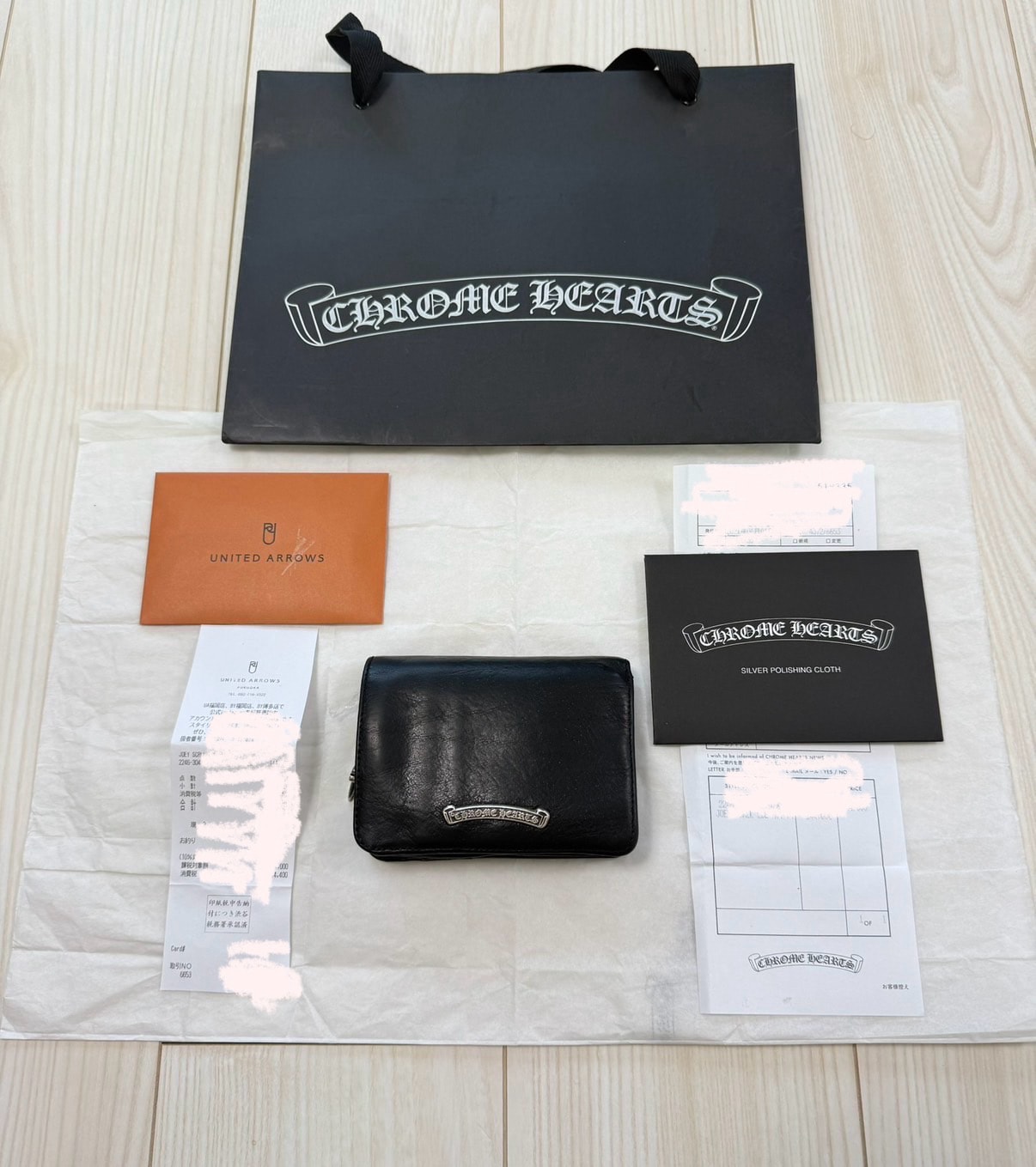 値下げ交渉可能 / 正規品!CHROME HEARTS クロムハーツ ジョーイ JOEY ウォレット 財布