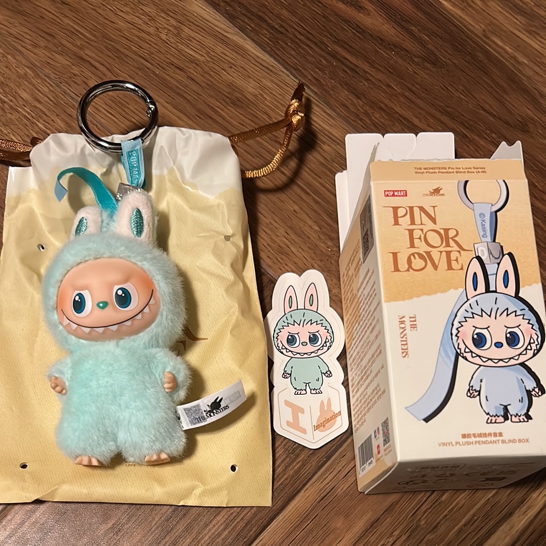 ポップマート ザ モンスターズ (ラブブ) ピン フォー ラブ シリーズ